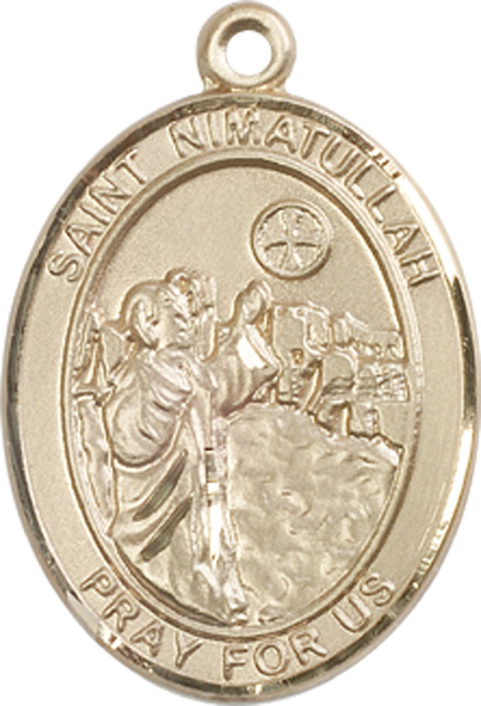 14kt Gold Filled Saint Nimatullah Medal