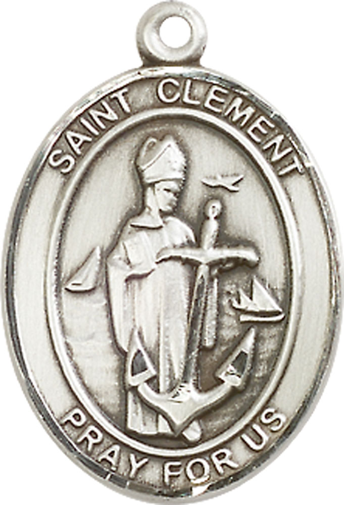 Sterling Silver Saint Clement Medal