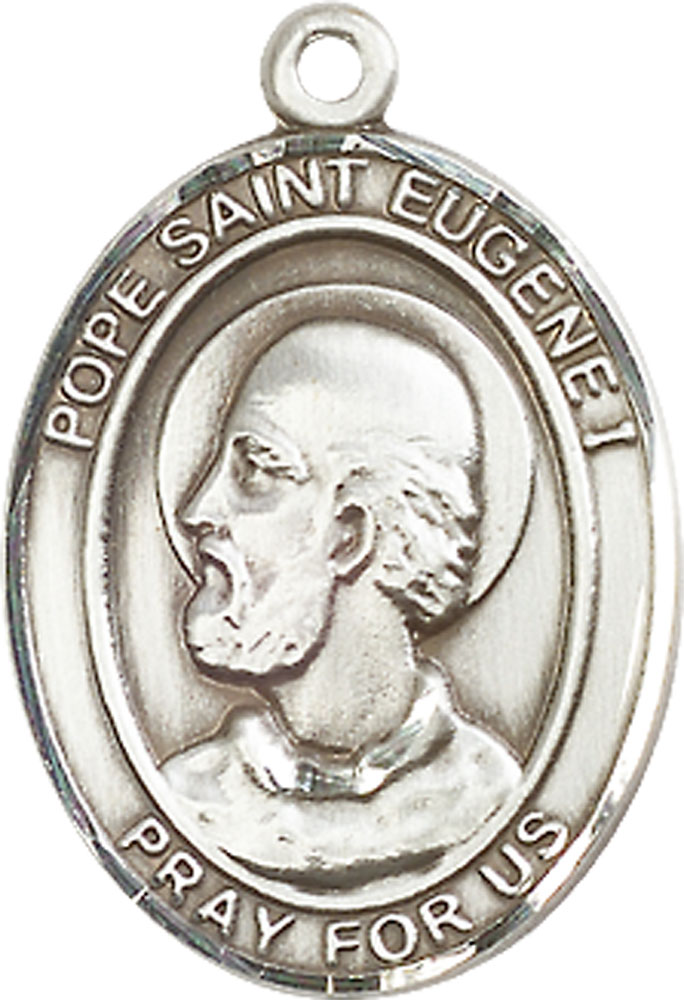 Sterling Silver Pope St Eugene I Medal