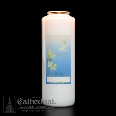 Sacred-In Loving Memory 6-Day - Dozen 6-Day Glass Light