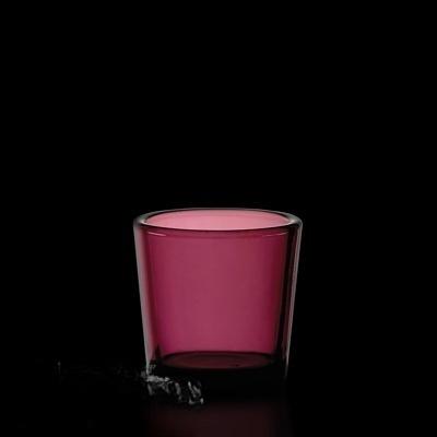 Votive Light Glasses Purple 10 Hour
