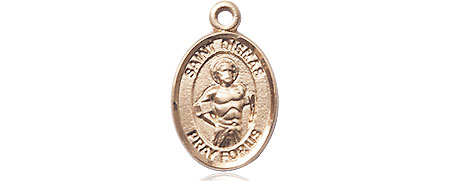 14kt Gold Filled Saint Dismas Medal