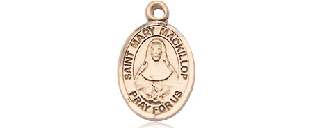 14kt Gold Filled Saint Mary Mackillop Medal