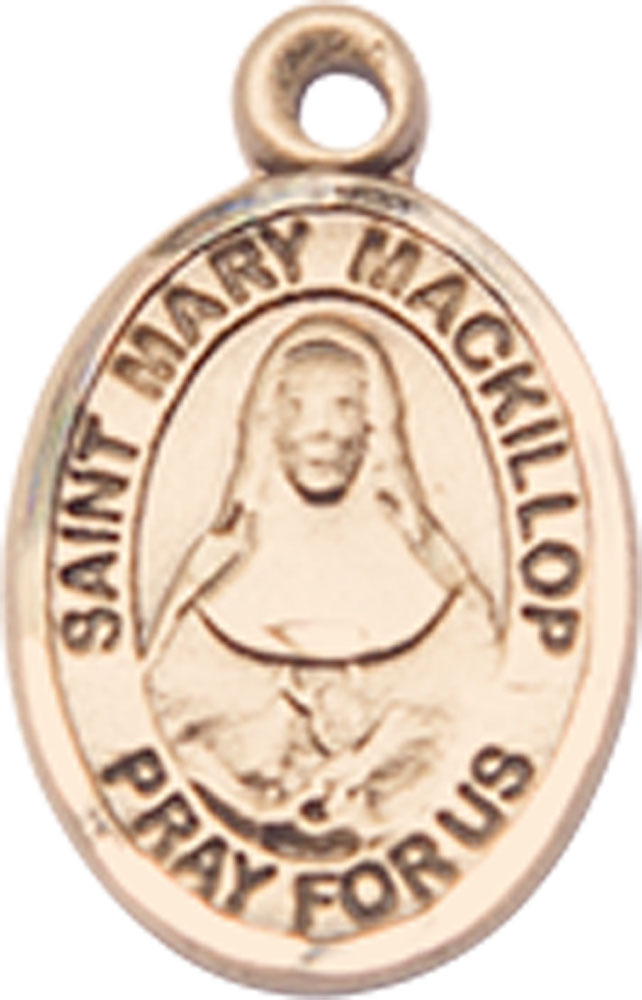 14kt Gold Filled Saint Mary Mackillop Medal