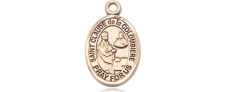 14kt Gold Filled Saint Claude de la Colombiere Medal