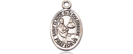 Sterling Silver Saint Claude de la Colombiere Medal
