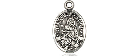 Sterling Silver Our Lady of the Precious Blood Medal