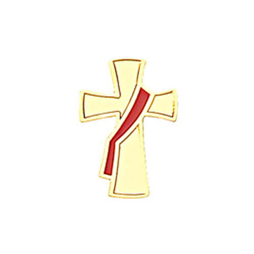 Deacon Lapel Pin Red
