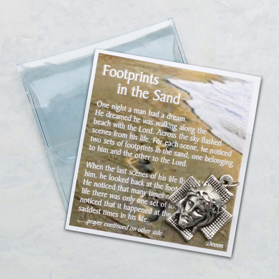 Footprints Prayer Folder