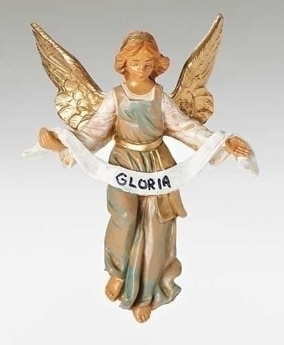 Gloria Angel Figure 5&quot; - Christmas