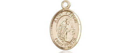 14kt Gold Filled Saint Aaron Medal