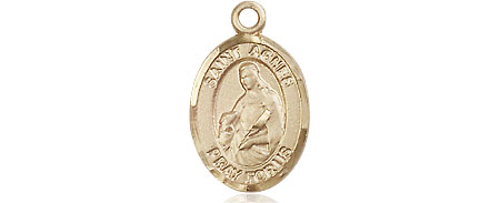 14kt Gold Filled Saint Agnes of Rome Medal
