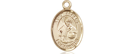 14kt Gold Filled Saint Albert the Great Medal
