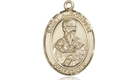 14kt Gold Filled Saint Alexander Sauli Medal