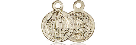 14kt Gold Filled Saint Benedict Medal