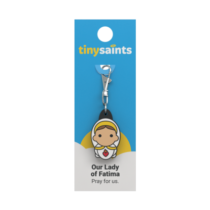 Tiny Saints Charm - Our Lady Of Fatima