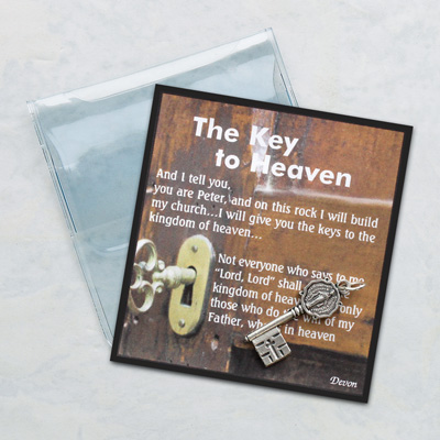 Key To Heaven Prayer Folder