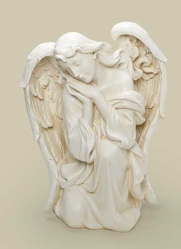 Kneeling Angel 39&quot; Scale Nativity Ivory