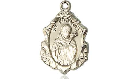 14kt Gold Filled Saint Francis Medal