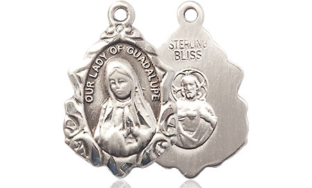 Sterling Silver Our Lady of Guadalupe Medal