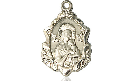 14kt Gold Filled Our Lady of Perpetual Help Medal