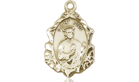 14kt Gold Filled Saint Jude Medal