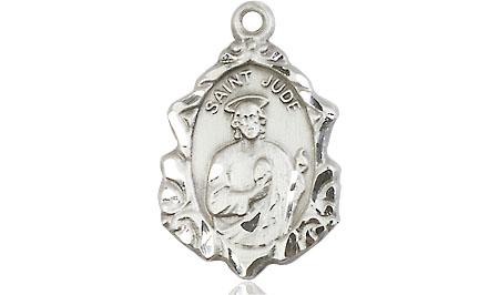 Sterling Silver Saint Jude Medal