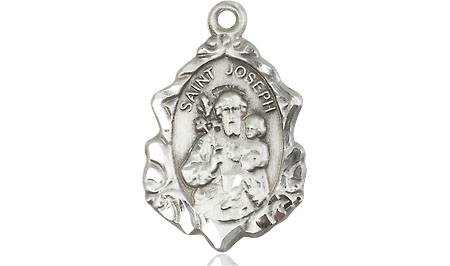 Sterling Silver Saint Joseph Medal