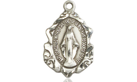 Sterling Silver Miraculous Medal - With Box