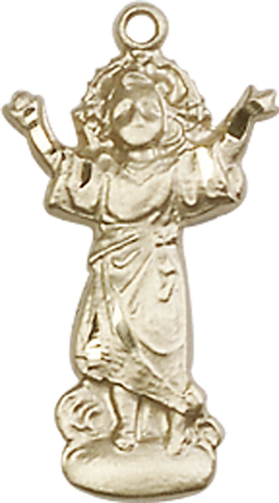 14kt Gold Filled Divino Nino Medal