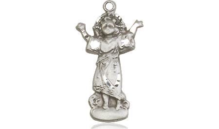 Sterling Silver Divino Nino Medal