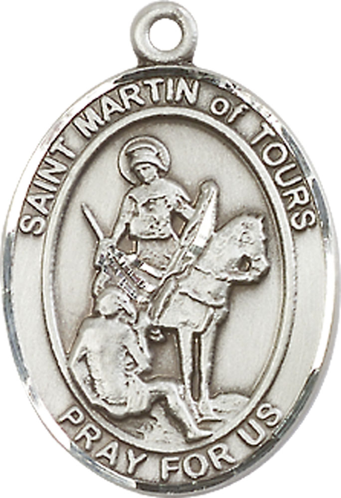 Sterling Silver Saint Martin of Tours Medal
