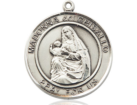 Sterling Silver Madonna del Ghisallo Medal