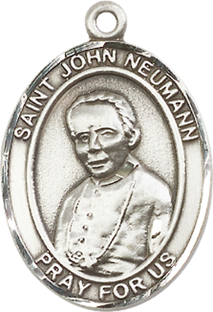 Sterling Silver Saint John Neumann Medal