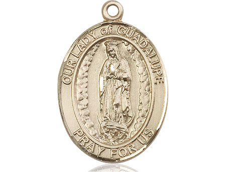 14kt Gold Filled Our Lady of Guadalupe Medal