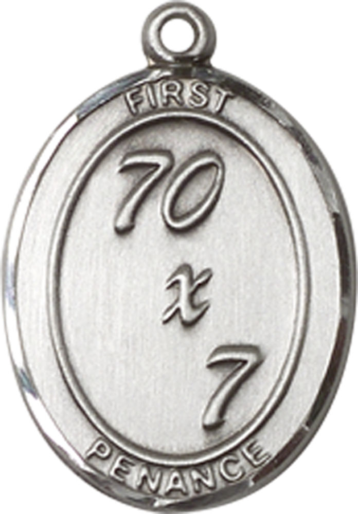 Sterling Silver First Penance Medal