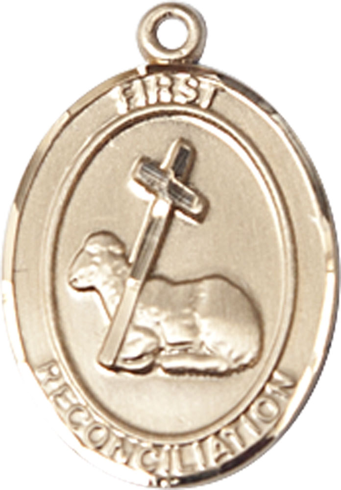 14kt Gold Filled First Reconciliation Medal