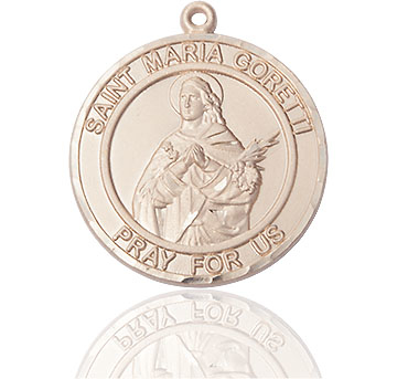 14kt Gold Filled Saint Maria Goretti Medal