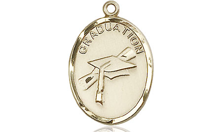 14kt Gold Filled Graduation Medal