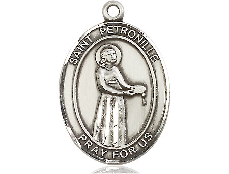 Sterling Silver Saint Petronille Medal