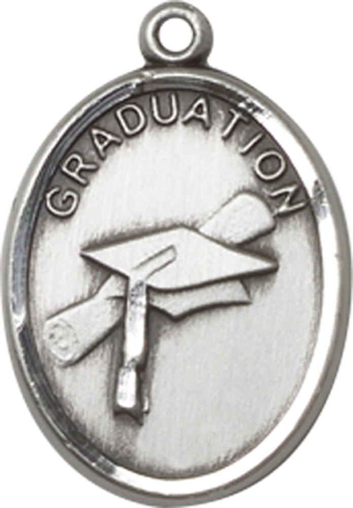 Sterling Silver Graduation Medal