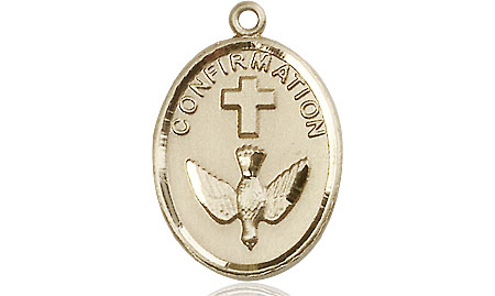 14kt Gold Filled Confirmation Medal