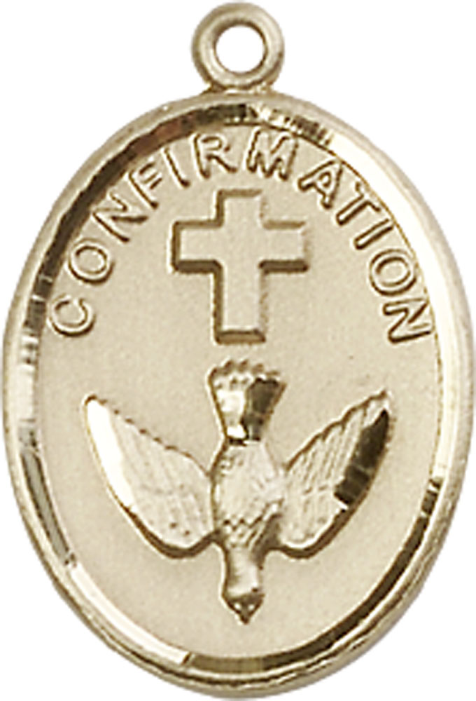 14kt Gold Filled Confirmation Medal