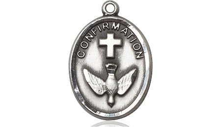 Sterling Silver Confirmation Medal