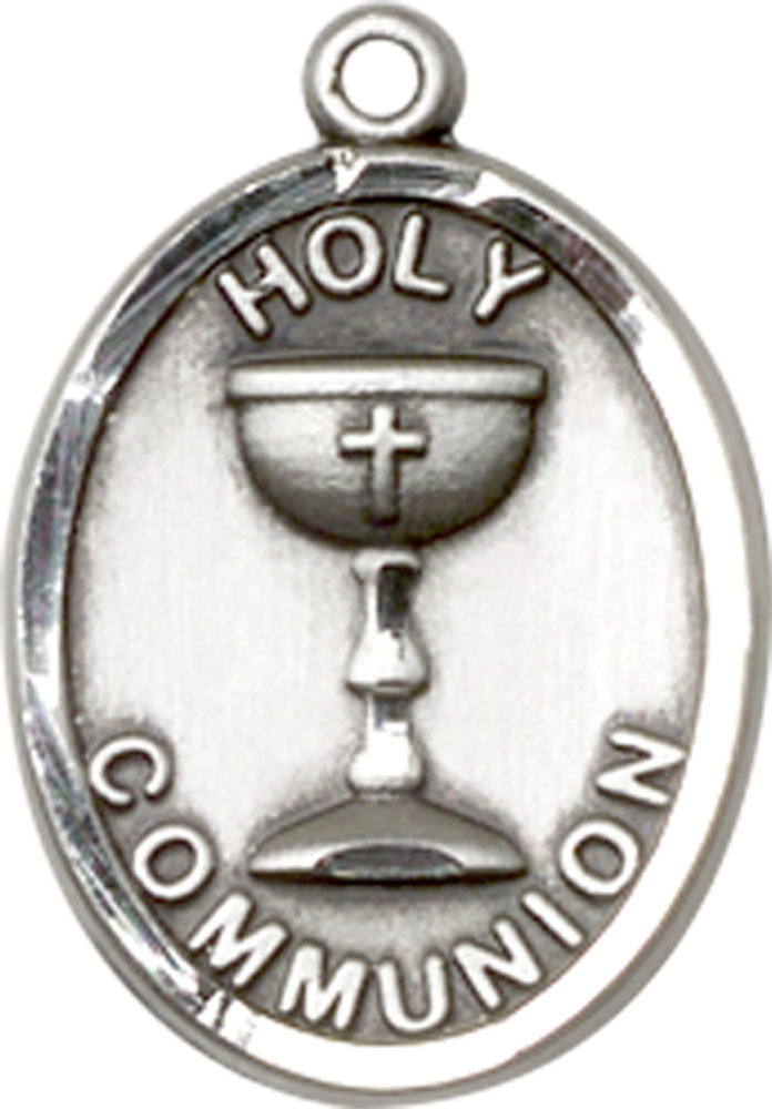 Sterling Silver Holy Communion Medal