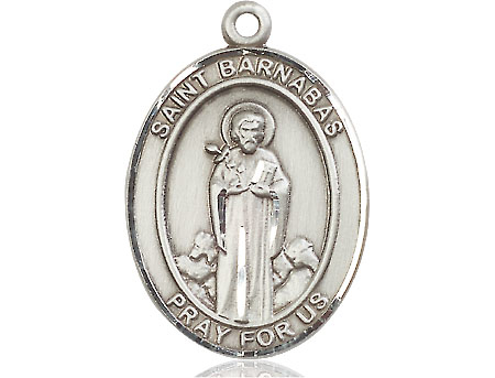 Sterling Silver Saint Barnabas Medal