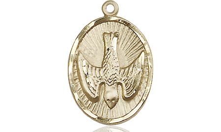 14kt Gold Filled Holy Spirit Medal