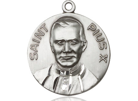 Sterling Silver Pope Pius X Medal