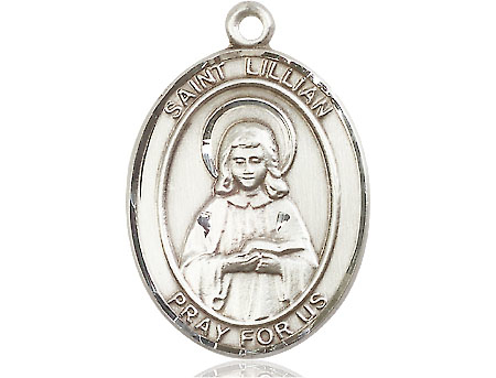 Sterling Silver Saint Lillian Medal