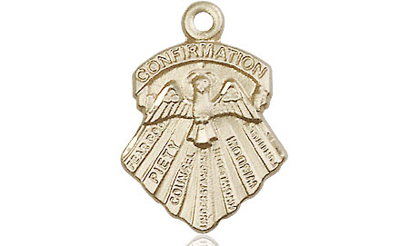 14kt Gold Filled Seven Gifts Medal